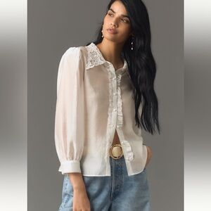 NWT Anthropologie Reformation Indy Top, size 8